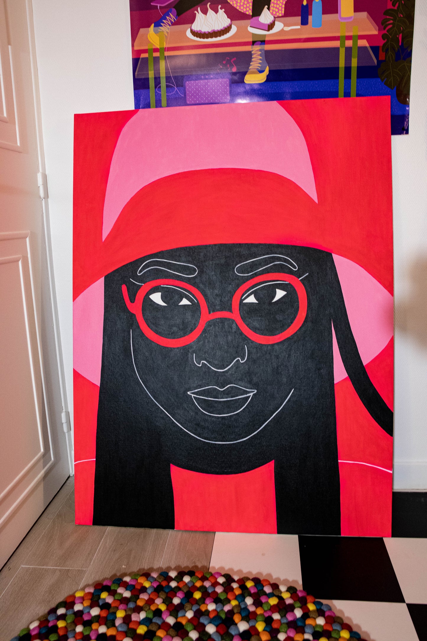 Pink Sunglasses - Lunettes de soleil roses