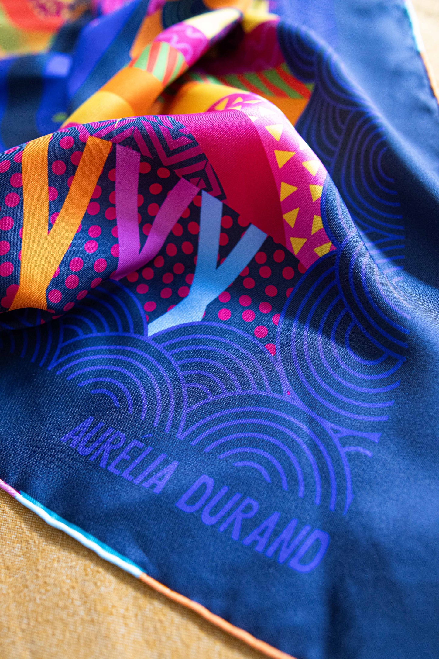 Cosmic Queen Silk scarf