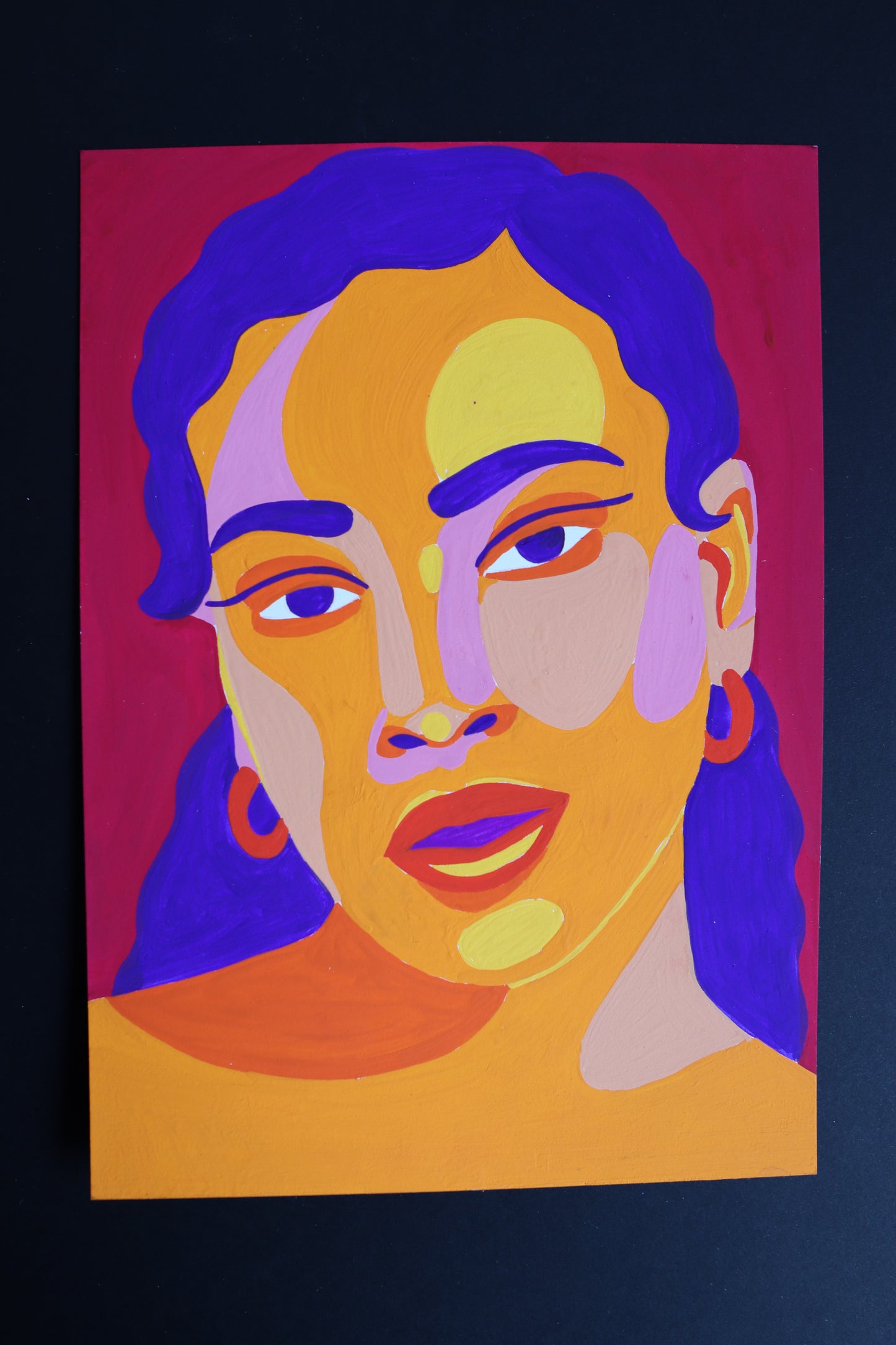 Gouache Portrait 03