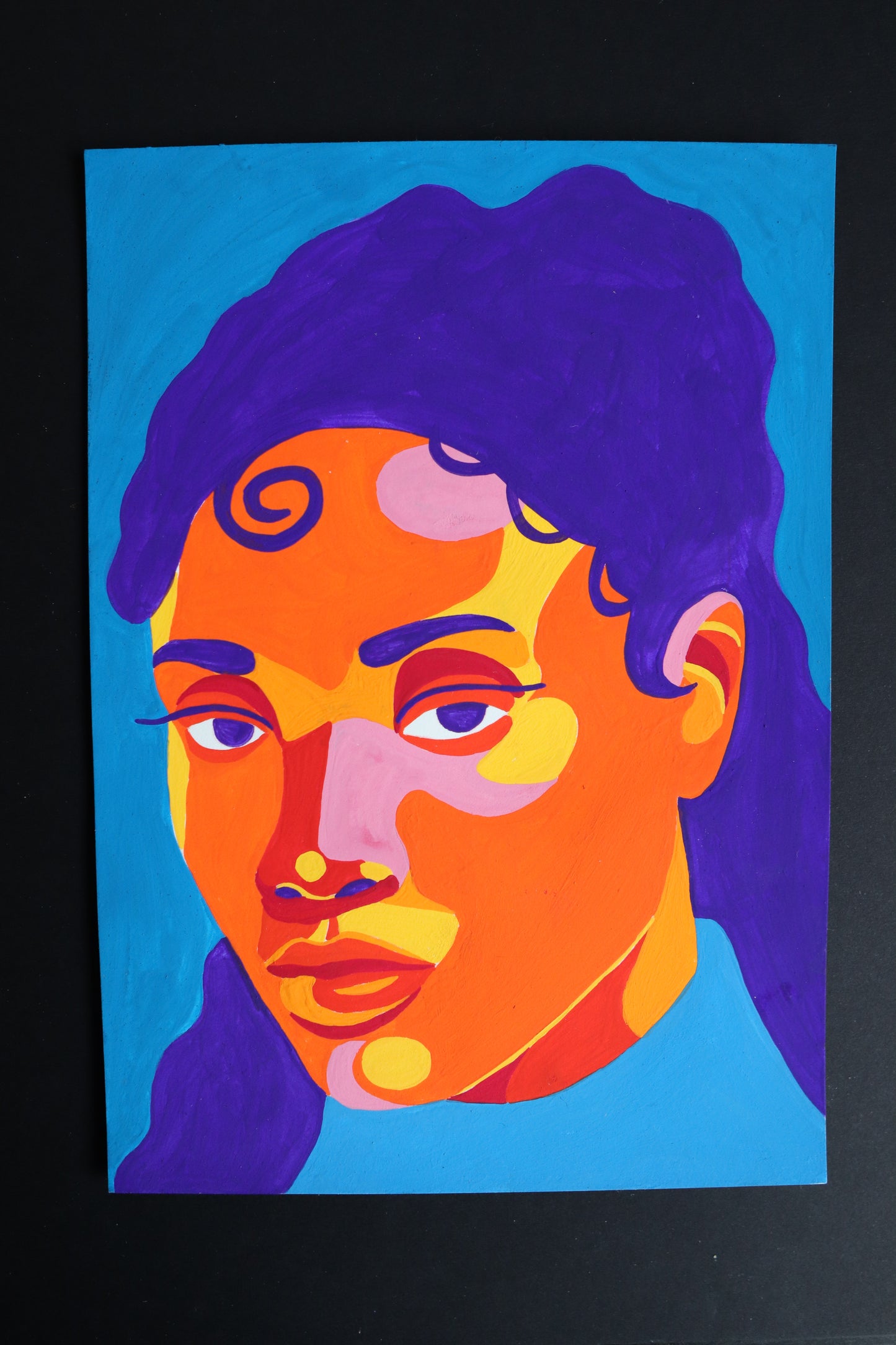Gouache Portrait 02