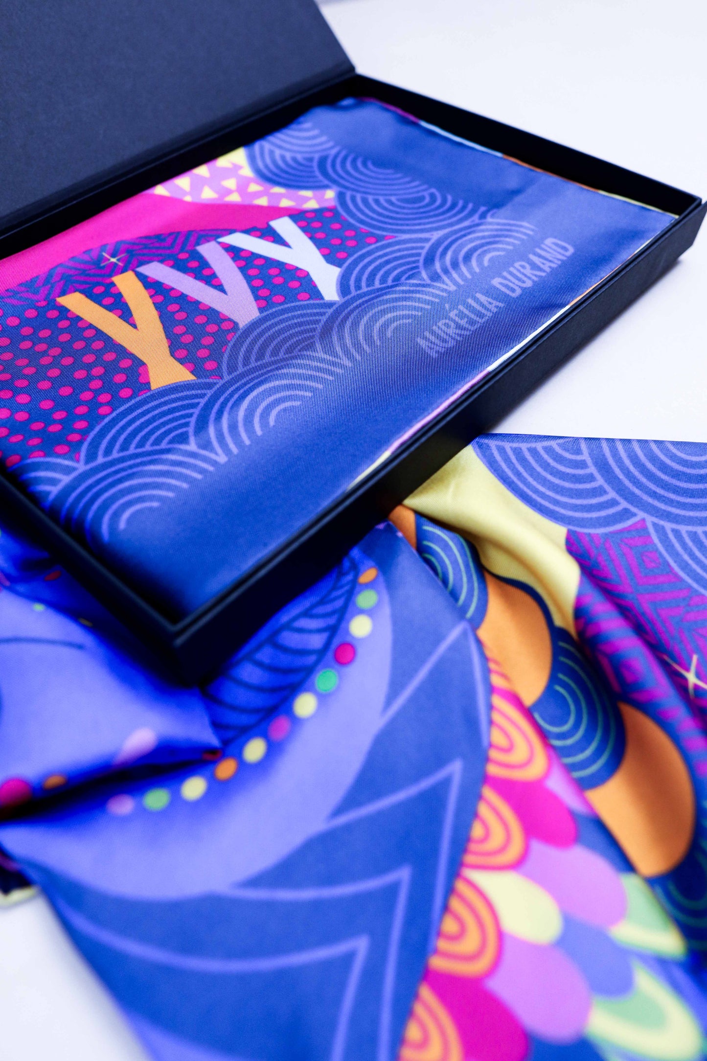 Cosmic Queen Silk scarf