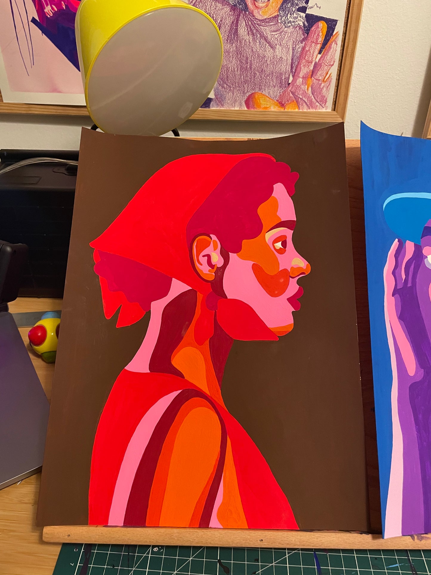 all shades of reds